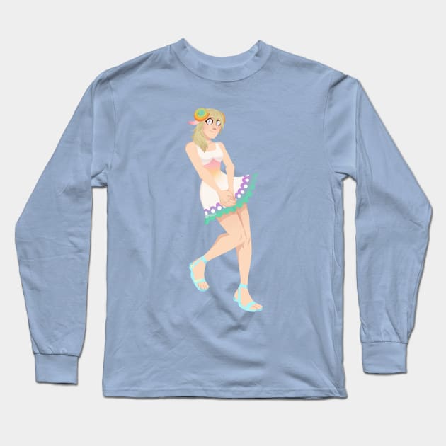 Tama Sheep Namine Long Sleeve T-Shirt by VenaCoeurva